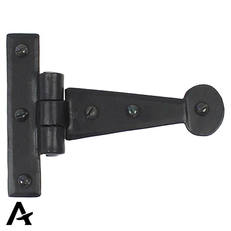 PENNY END T HINGE 102x079 BLK