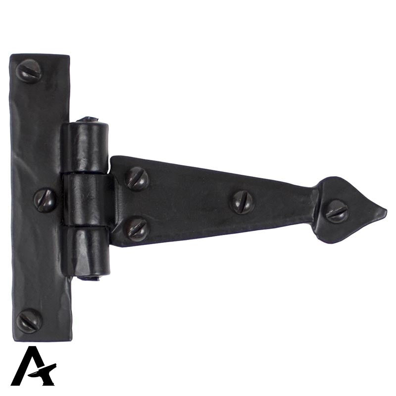 ARROW HEAD T HINGE 114x083 BLK