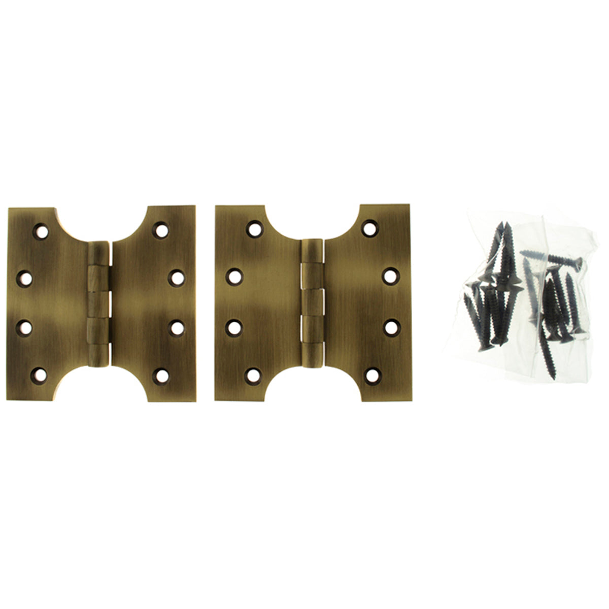 PARLIAMENT HINGE 102x51x102 BRS/MAB