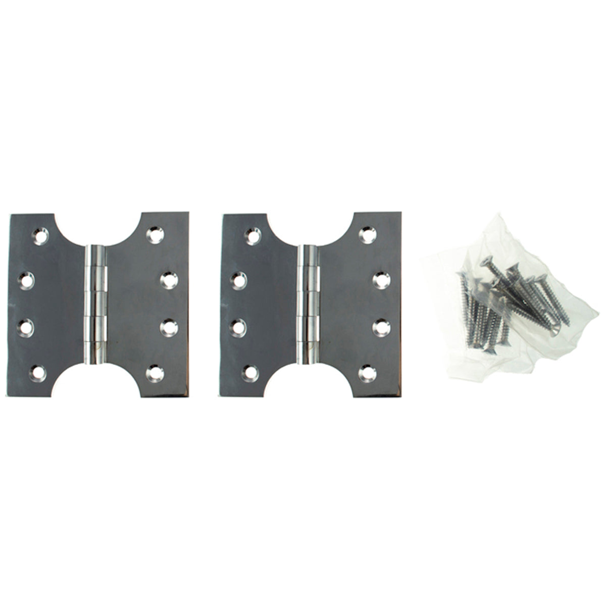 PARLIAMENT HINGE 102x51x102 BRS/PCP