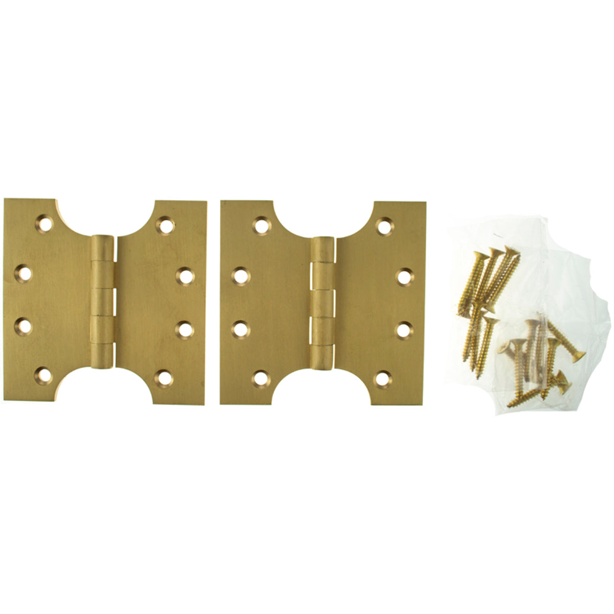 PARLIAMENT HINGE 102x51x102 BRS/SBR