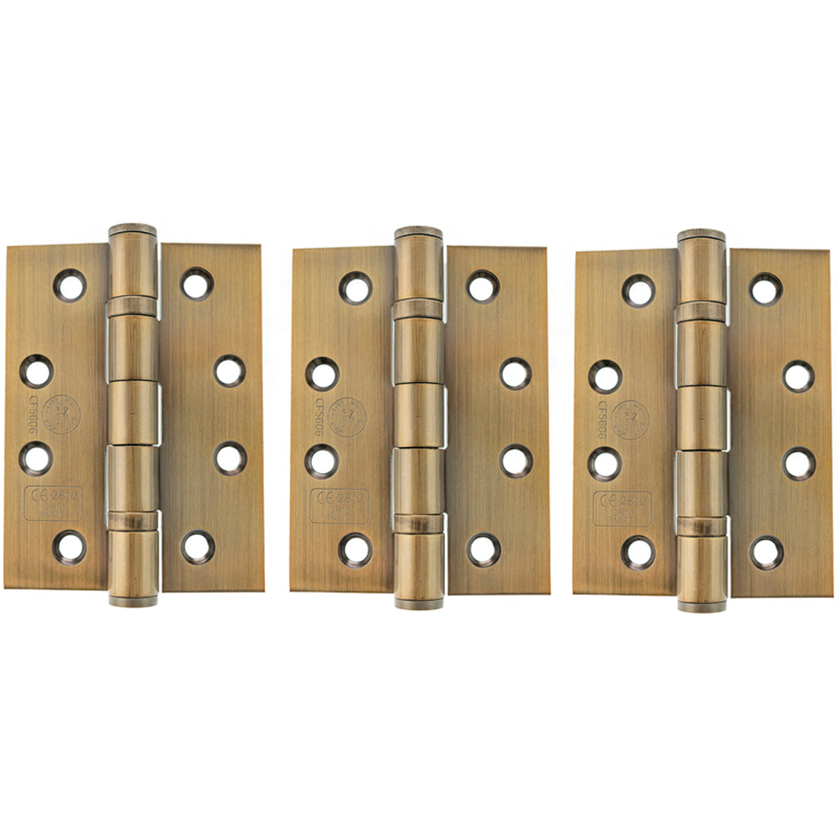 BALL BEARING G13 BUTT HINGE 102x76 ABR SET3