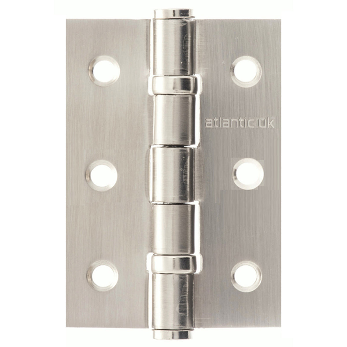 BALL BEARING BUTT HINGE 76x51x2 SSS