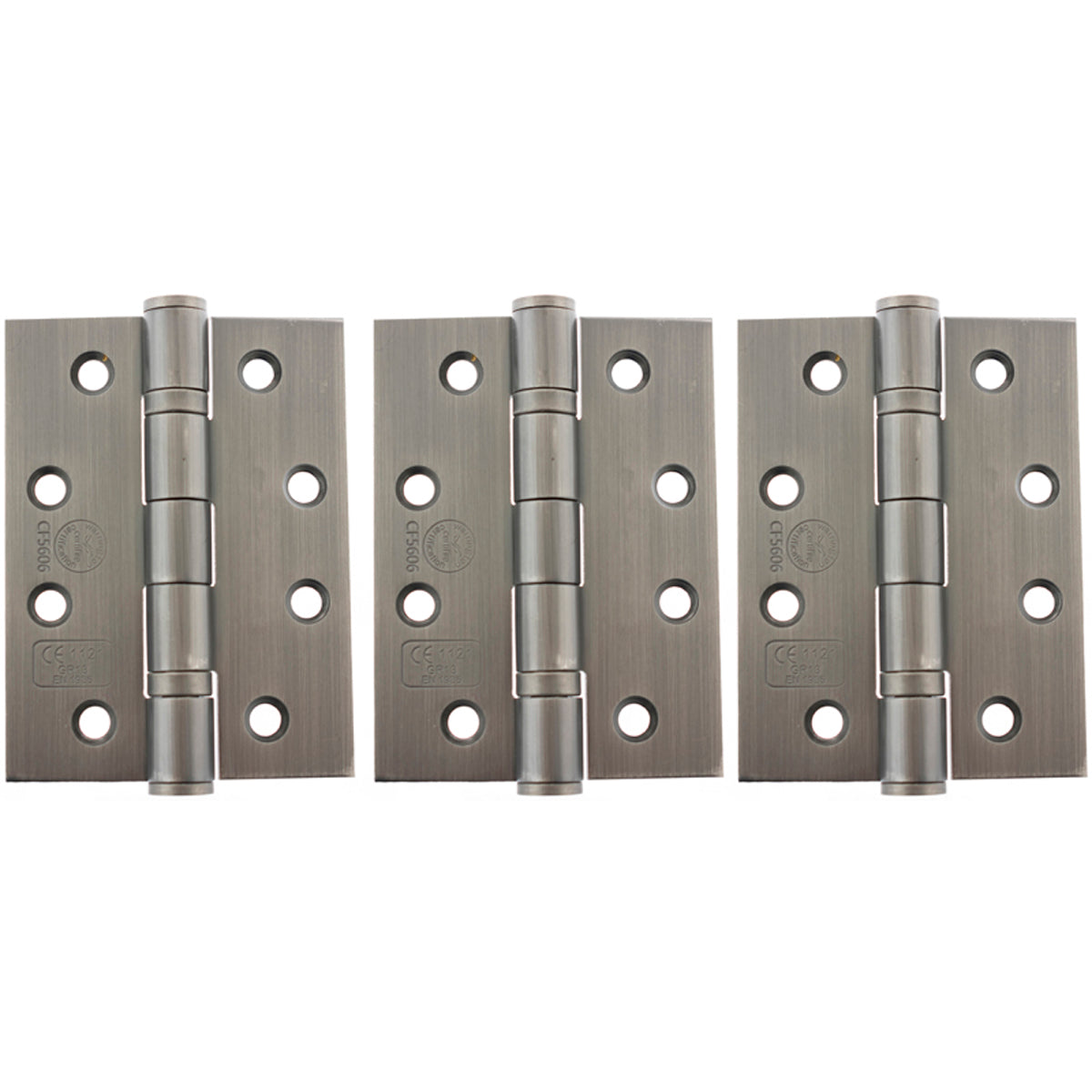 BALL BEARING G13 BUTT HINGE 102x76x3 MGM SET3