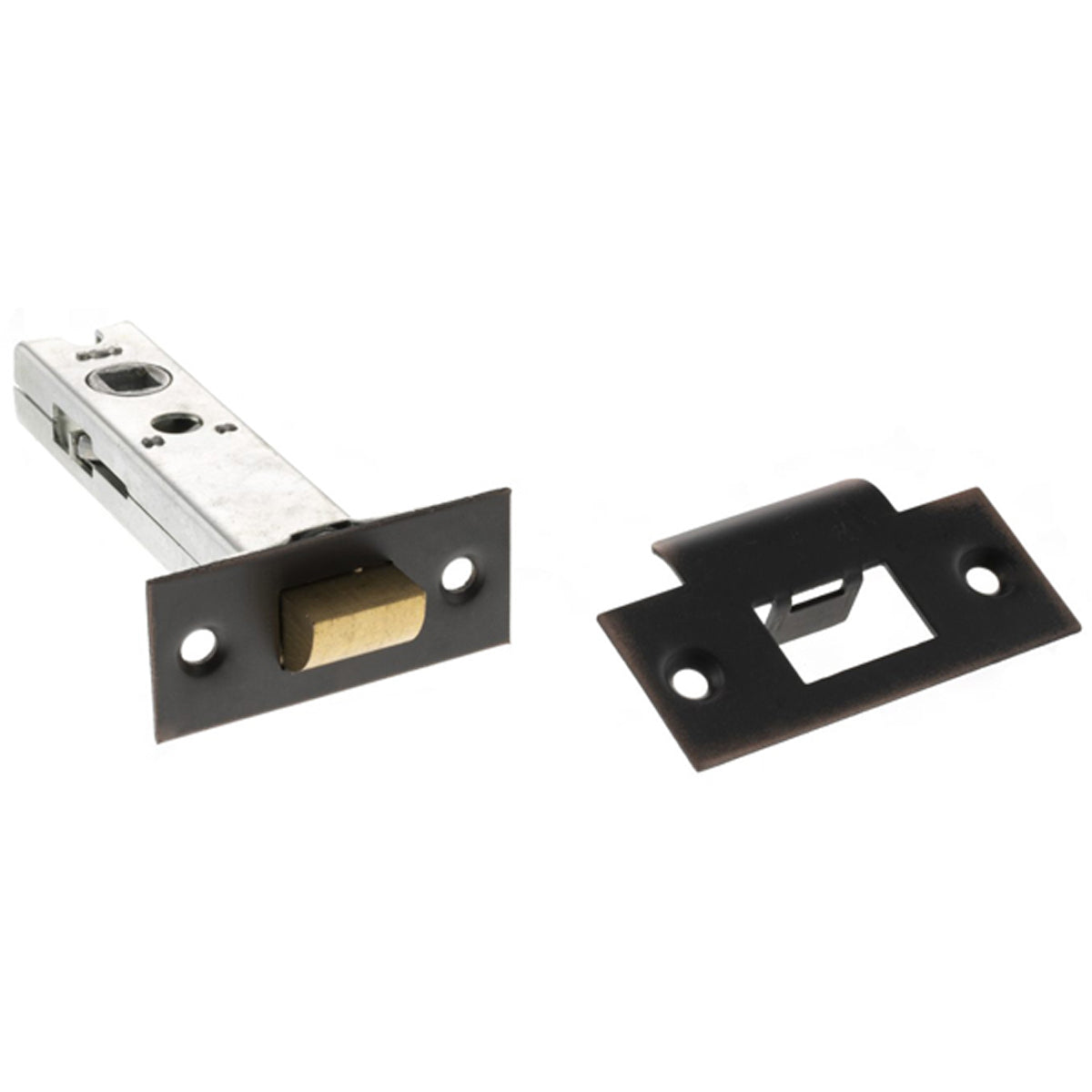 AL4 HD SPRUNG BOLT THROUGH LATCH 75BS 100 ACO