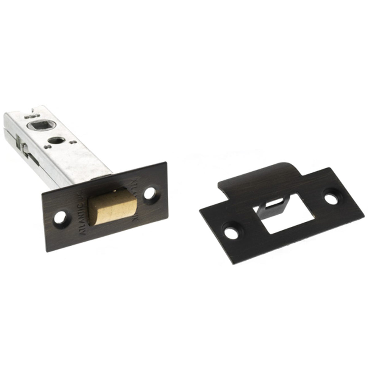 AL4 HD SPRUNG BOLT THROUGH LATCH 75BS 100 UBZ