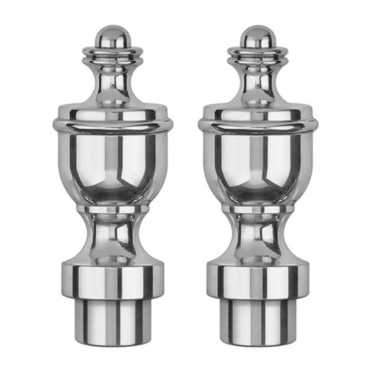 DECORATIVE FINIAL SET2 URN/BCP