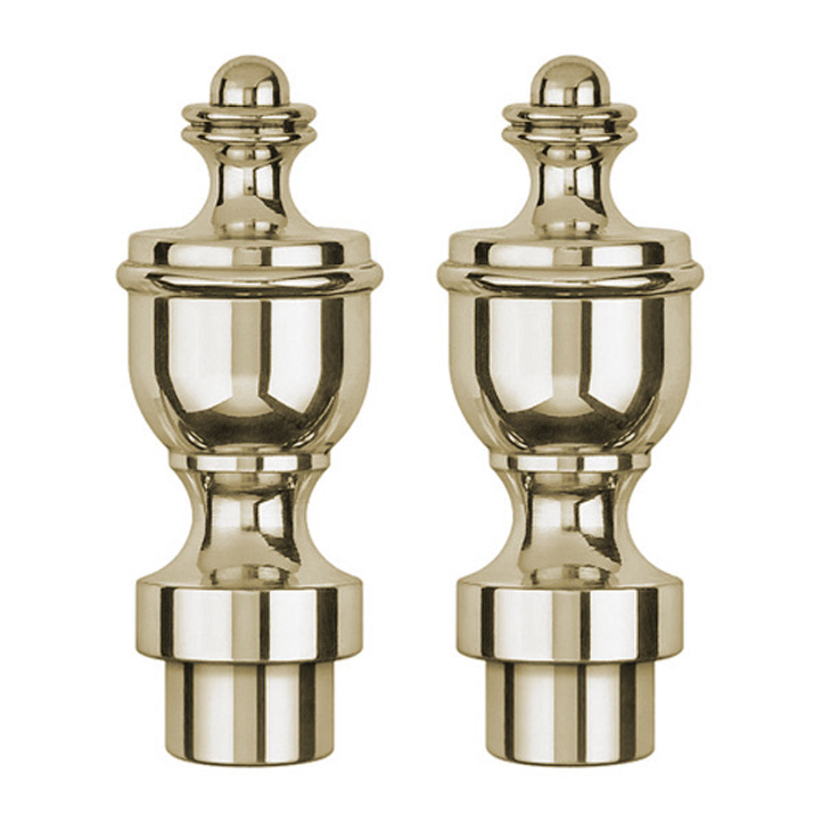 DECORATIVE FINIAL SET2 URN/BNP