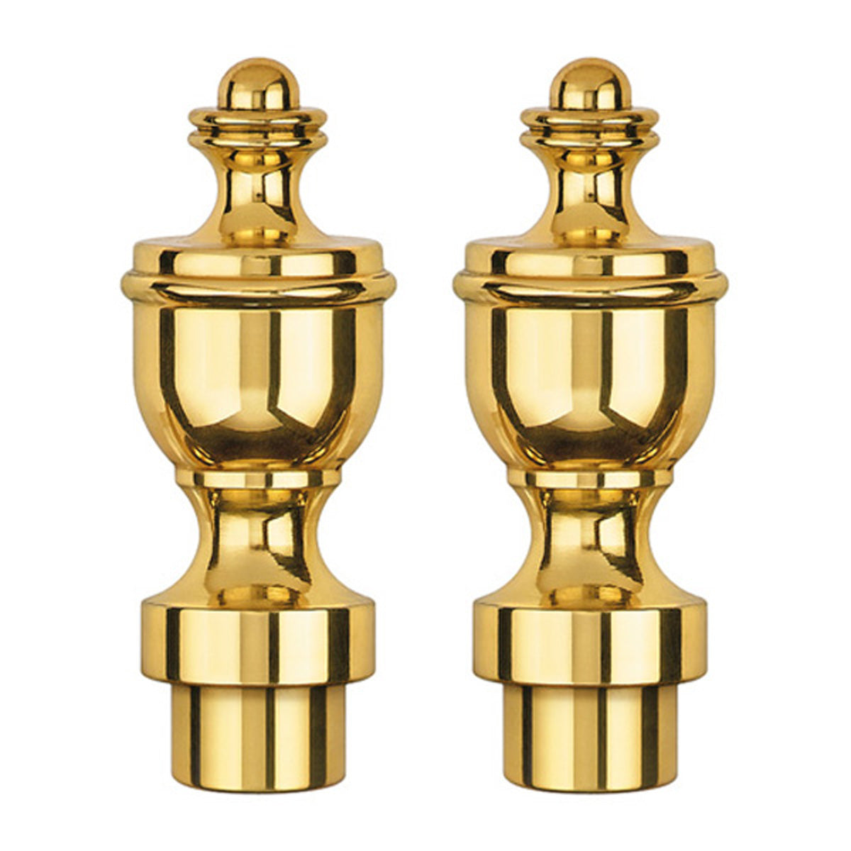 DECORATIVE FINIAL SET2 URN/PLB