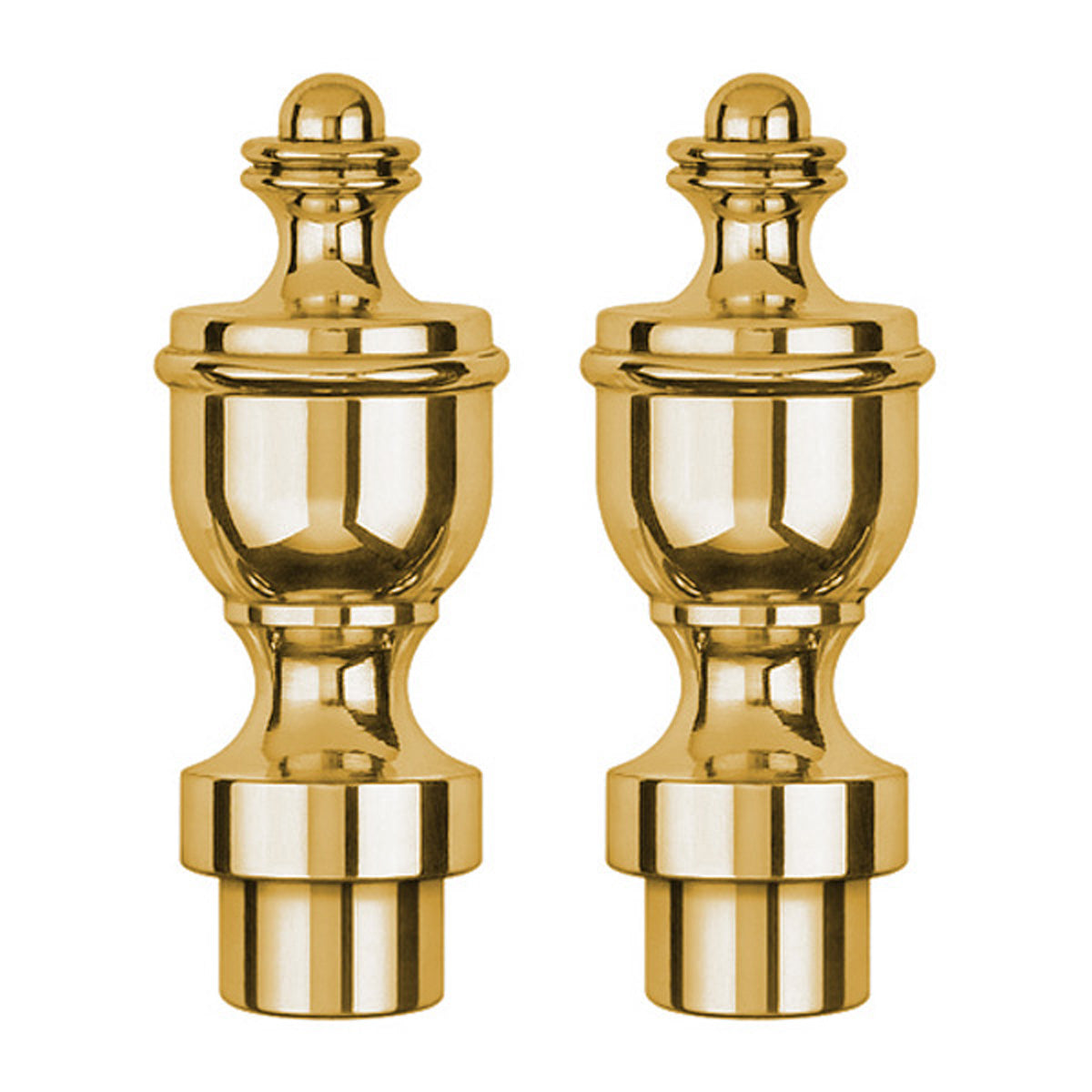 DECORATIVE FINIAL SET2 URN/SLB