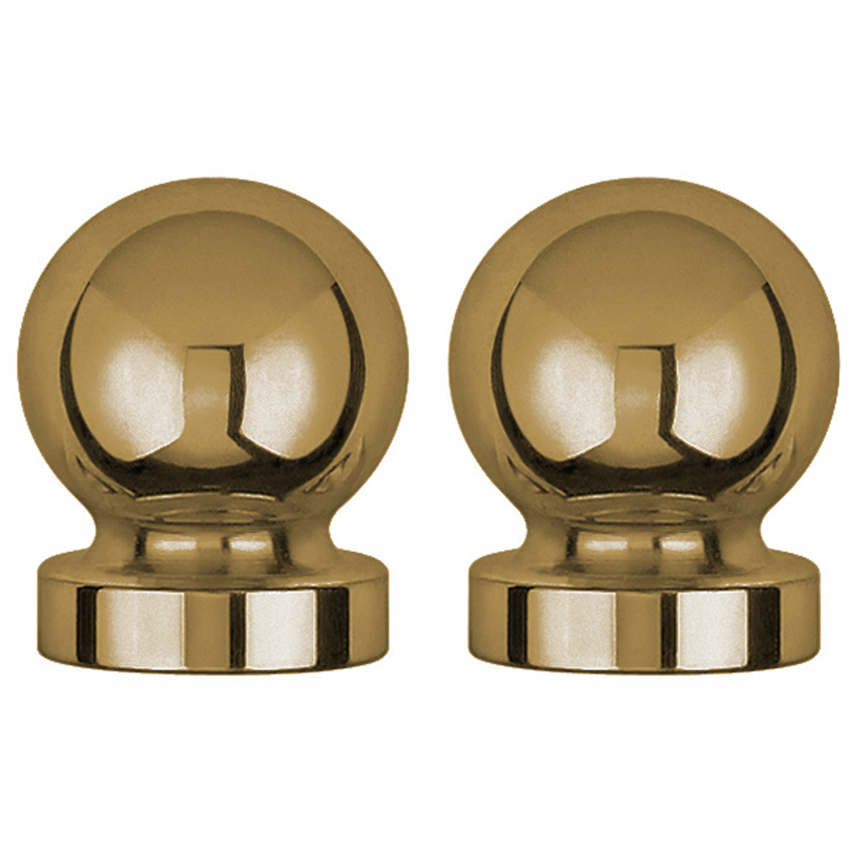 DECORATIVE FINIAL SET2 BALL/AGB