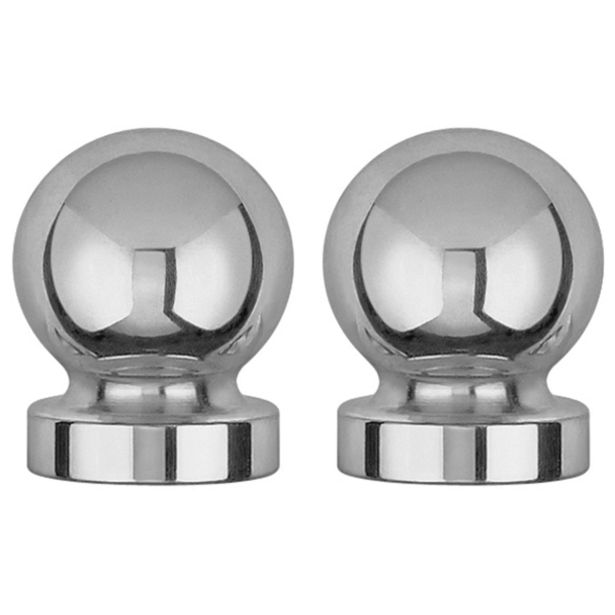 DECORATIVE FINIAL SET2 BALL/BCP