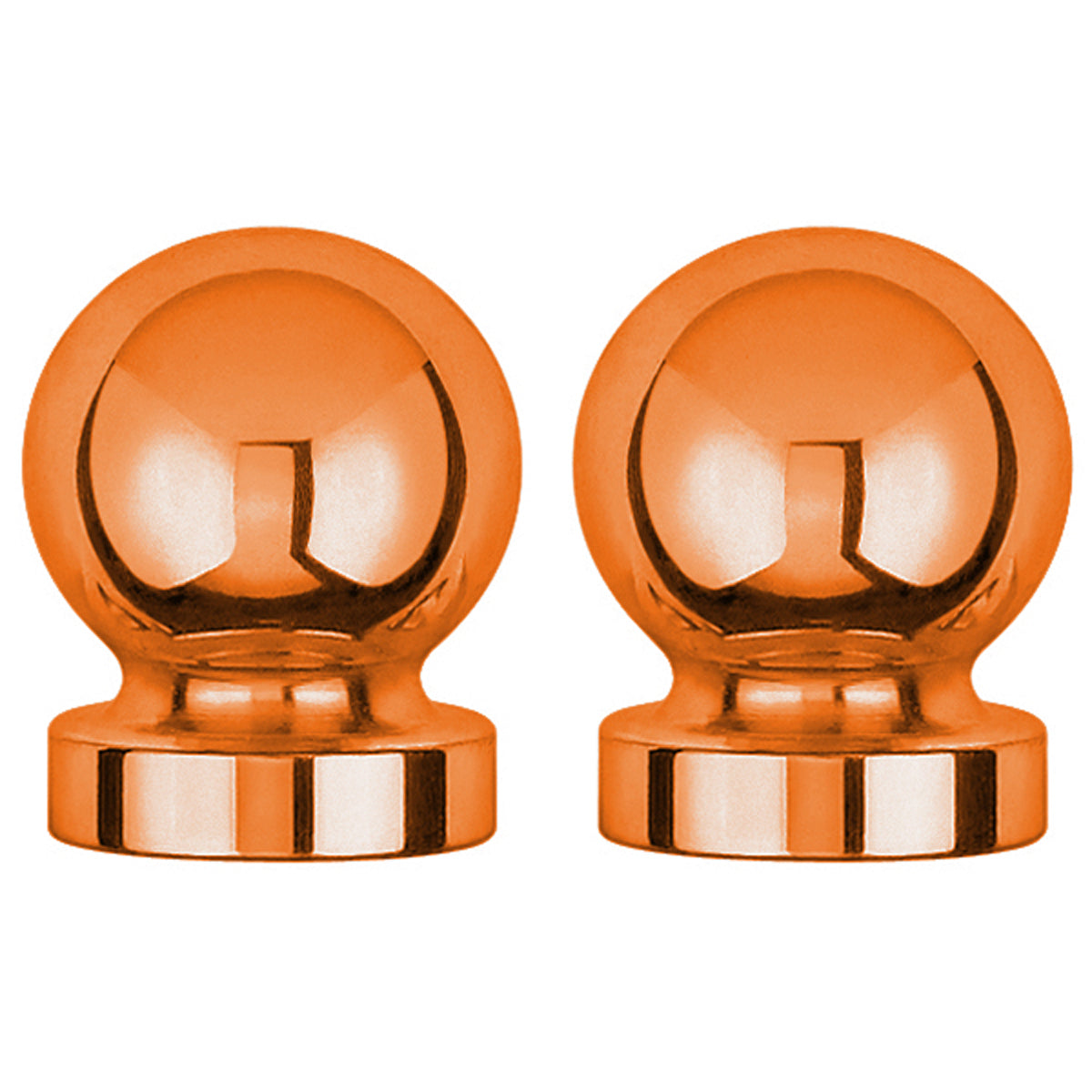 DECORATIVE FINIAL SET2 BALL/PCO