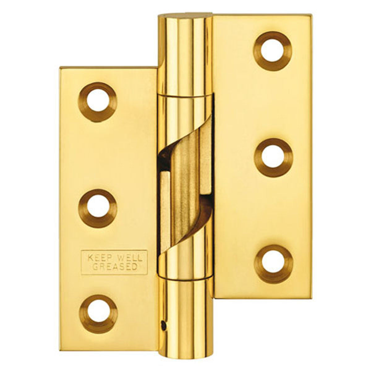 UNWASHERED RISE HINGE 075x67 LH/PLB