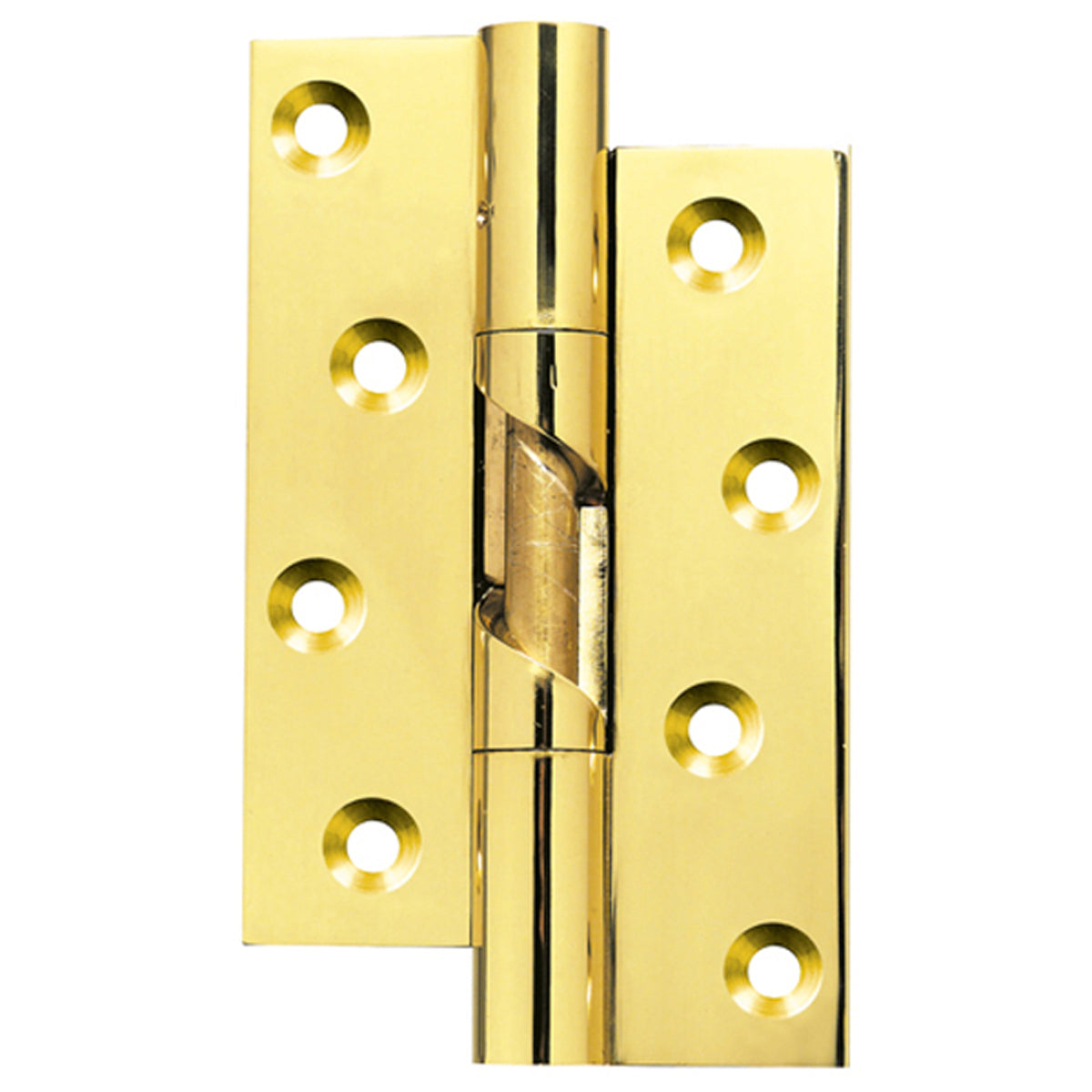 UNWASHERED RISE HINGE 100x67 RH/PLB