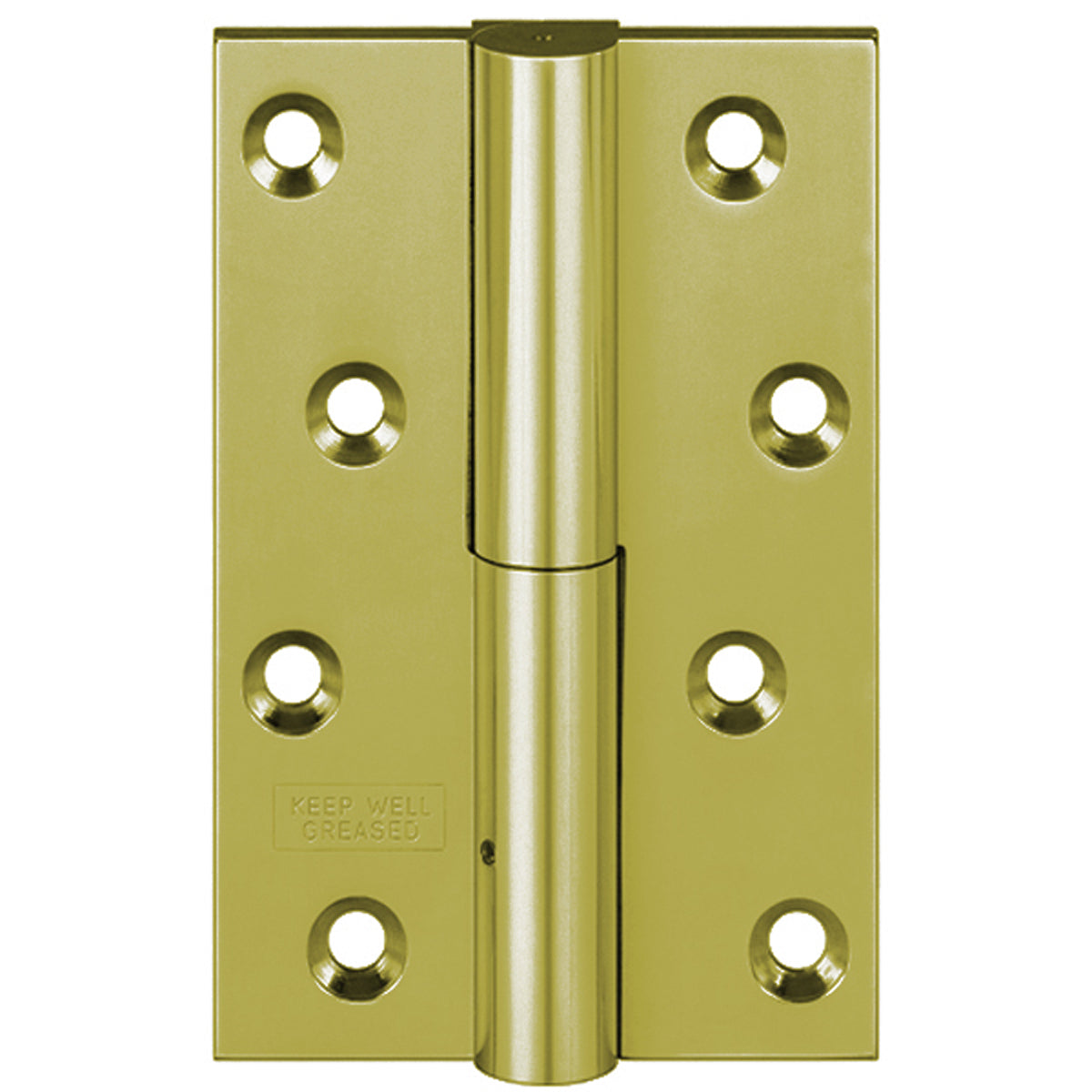 UNWASHERED SUPP HINGE 100x67 RH/SLF