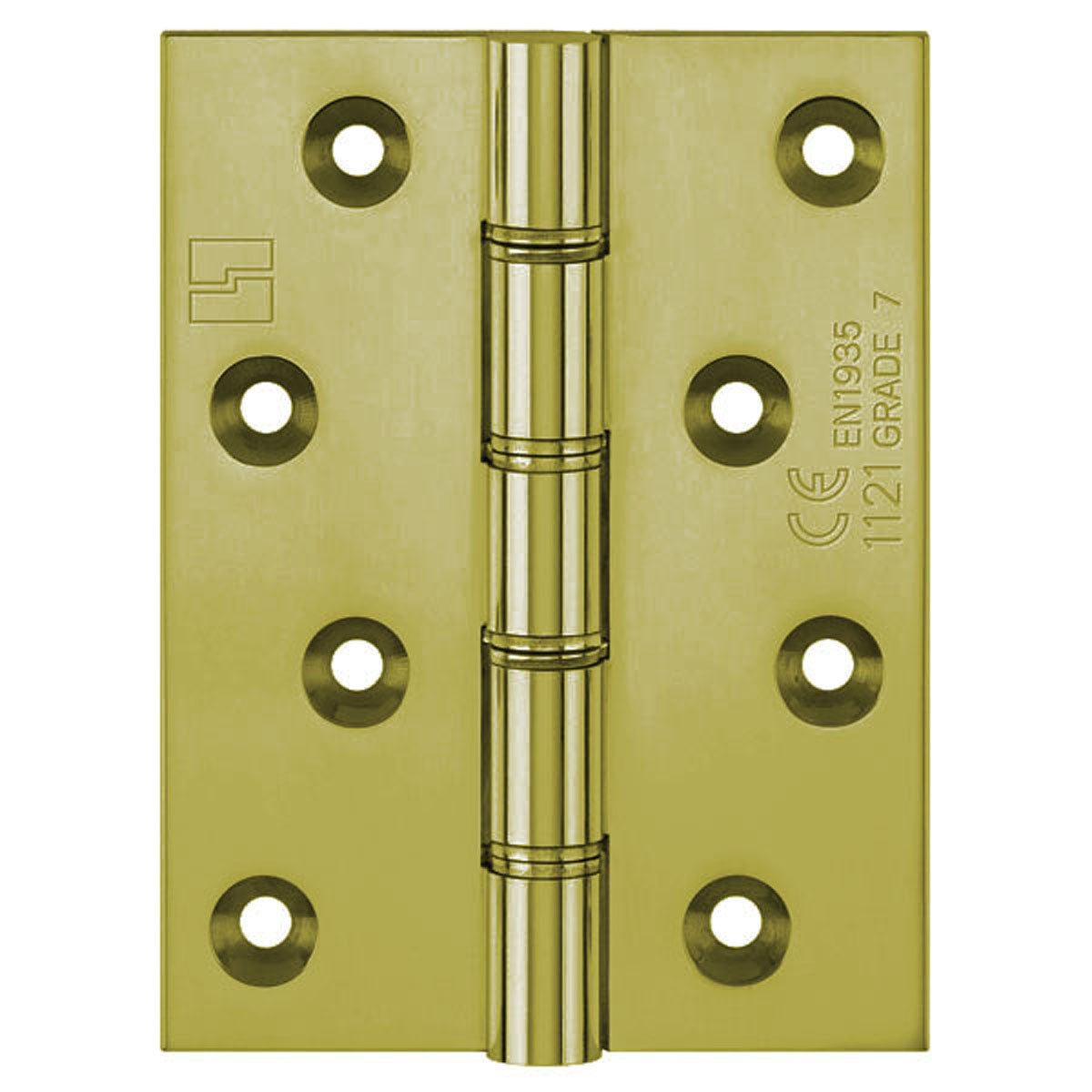 DPBW CE BUTT HINGE 100x75 BRS/SLF