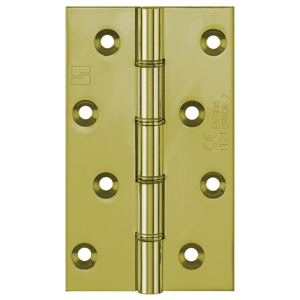DPBW CE BUTT HINGE 127x75 BRS/SLF
