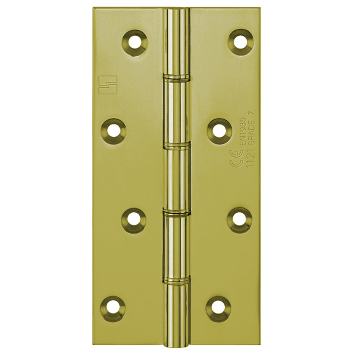 DPBW CE BUTT HINGE 152x75 BRS/SLF