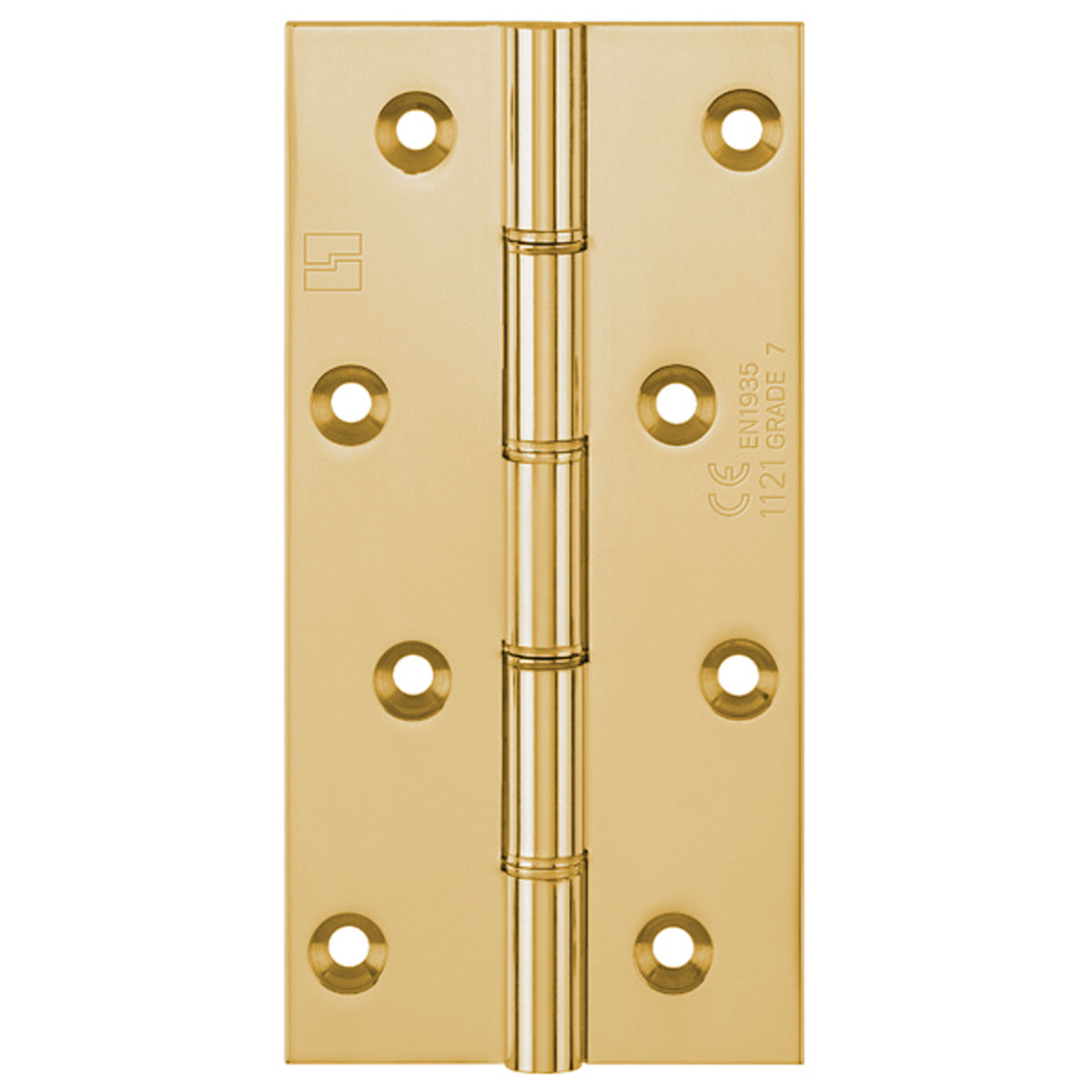 DPBW CE BUTT HINGE 152x75 BRS/SLB