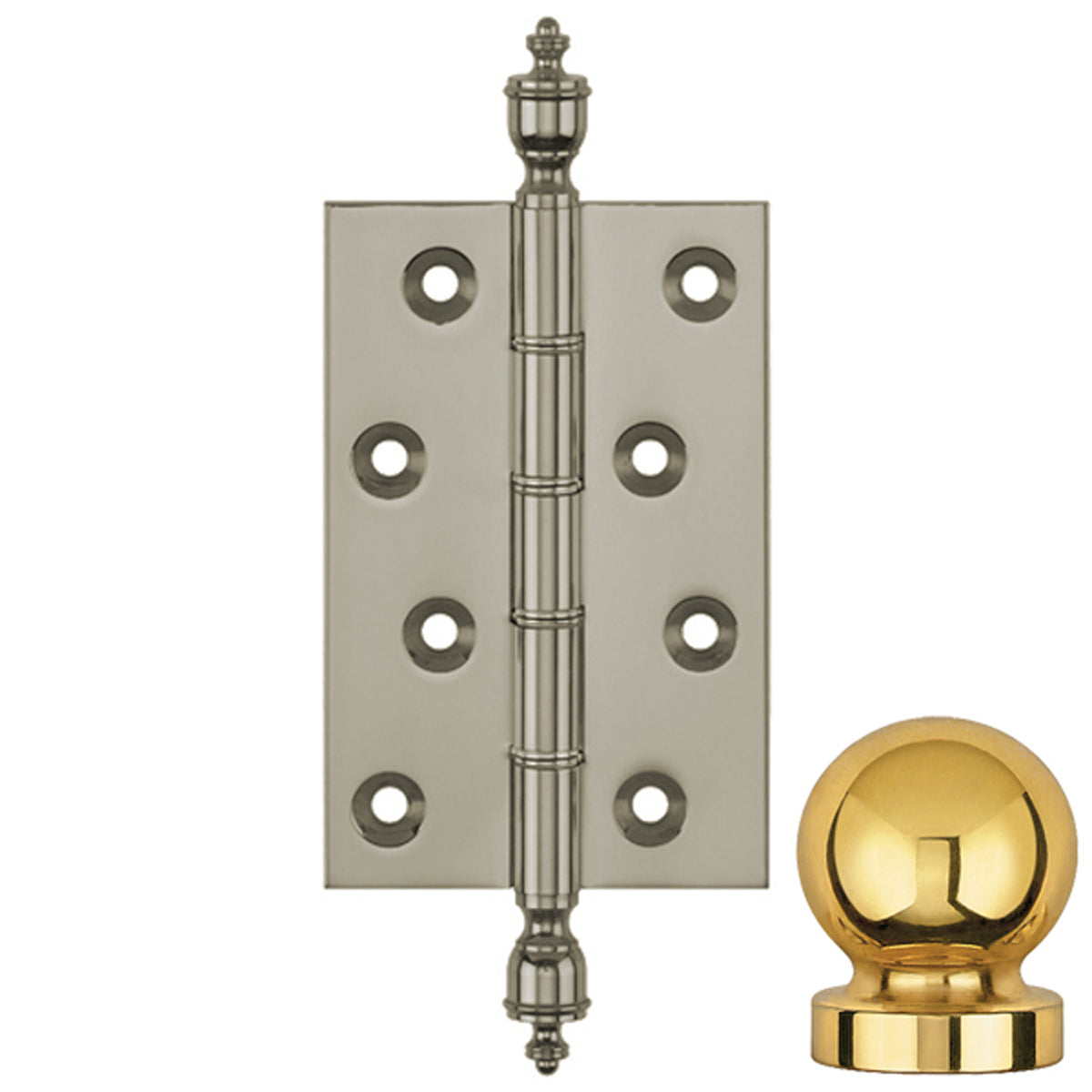 DPBW BUTT HINGE 100x65 BALL/SNP