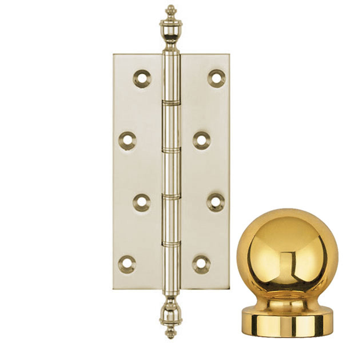 DPBW BUTT HINGE 152x75 BALL/BNP