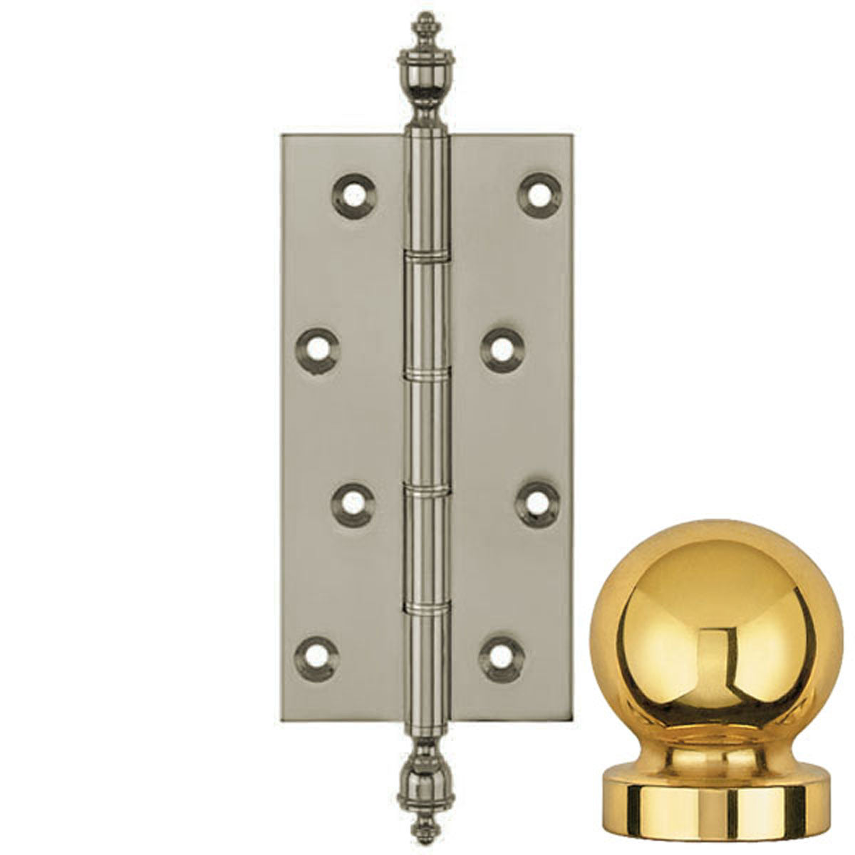 DPBW BUTT HINGE 152x75 BALL/SNP