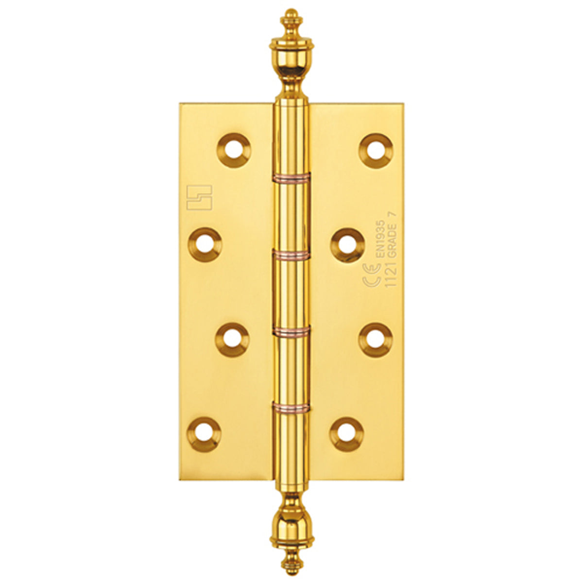 DPBW CE BUTT HINGE 152x75 URN/PLB