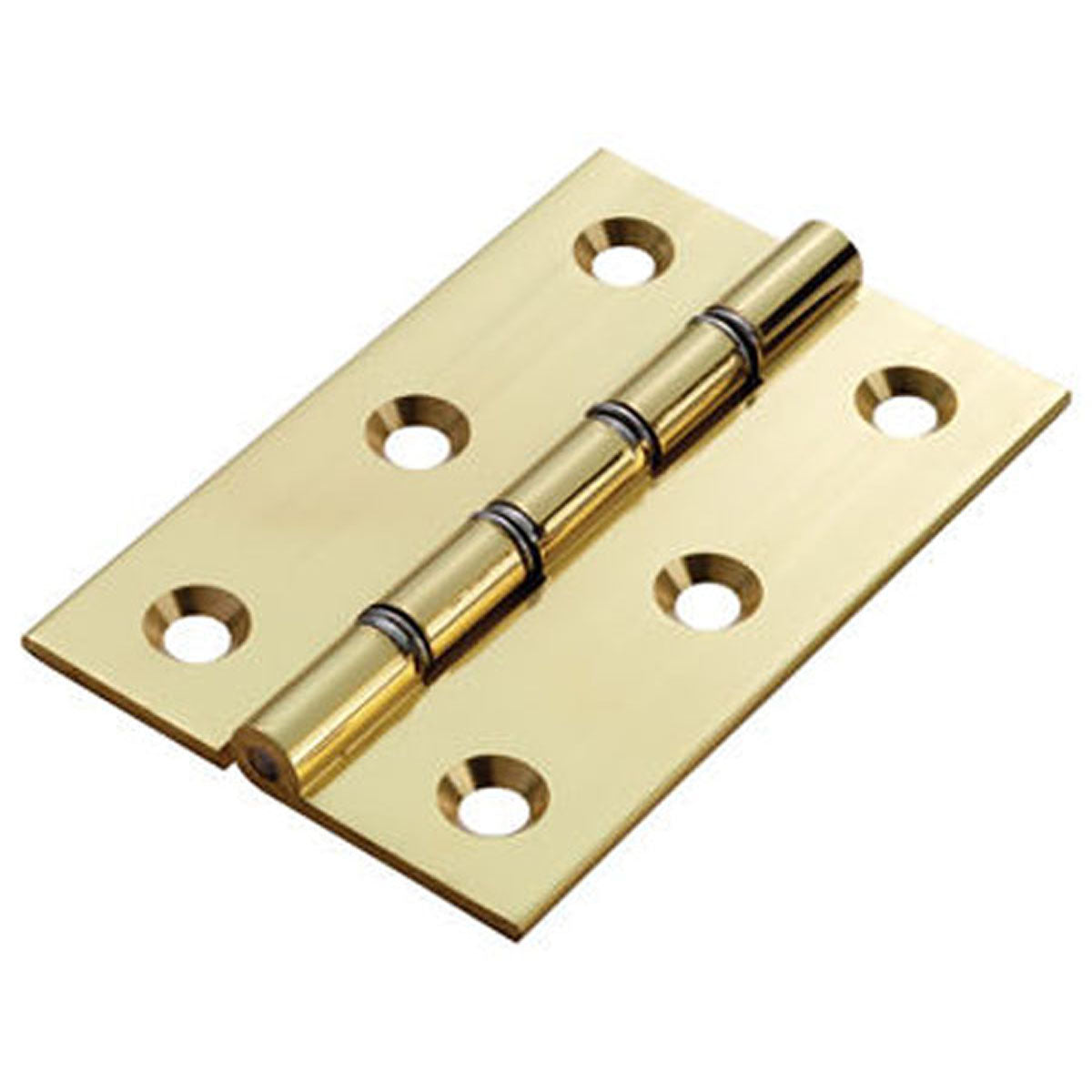 HINGE DOUBLE STST 102x67x2 POL/LAQ HDSW2/BP by CARLISLE BRASS
