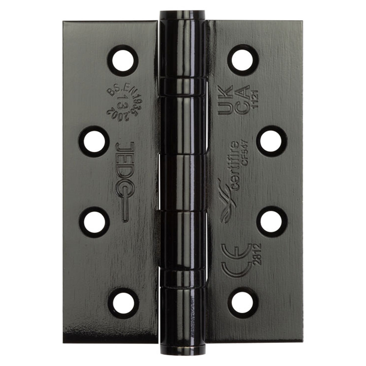 JEDO BALL BEARING HINGE G13 102x76x3 STST/BLK J9500BL