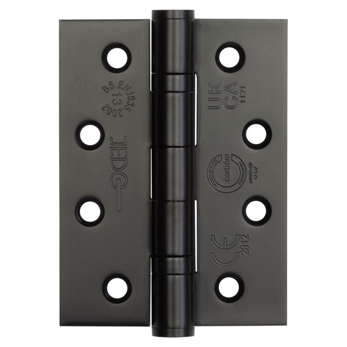JEDO BALL BEARING HINGE G13 102x76x3 STST/MBK J9500MB