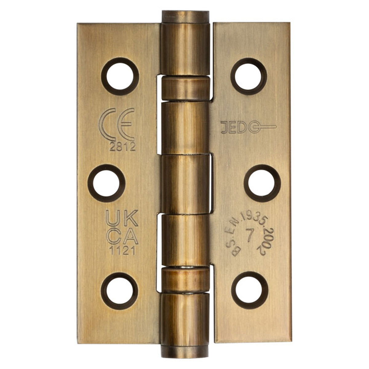 JEDO BALL BEARING HINGE G7 76x50x10 STST/ABR