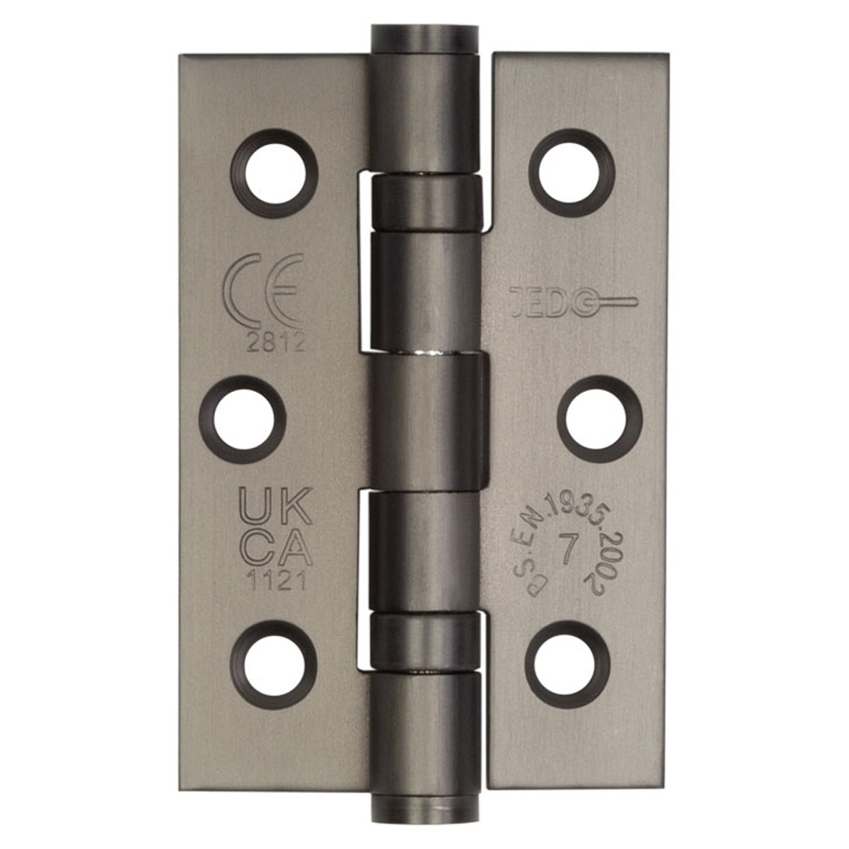 JEDO BALL BEARING HINGE G7 76x50x10 STST/DBZ