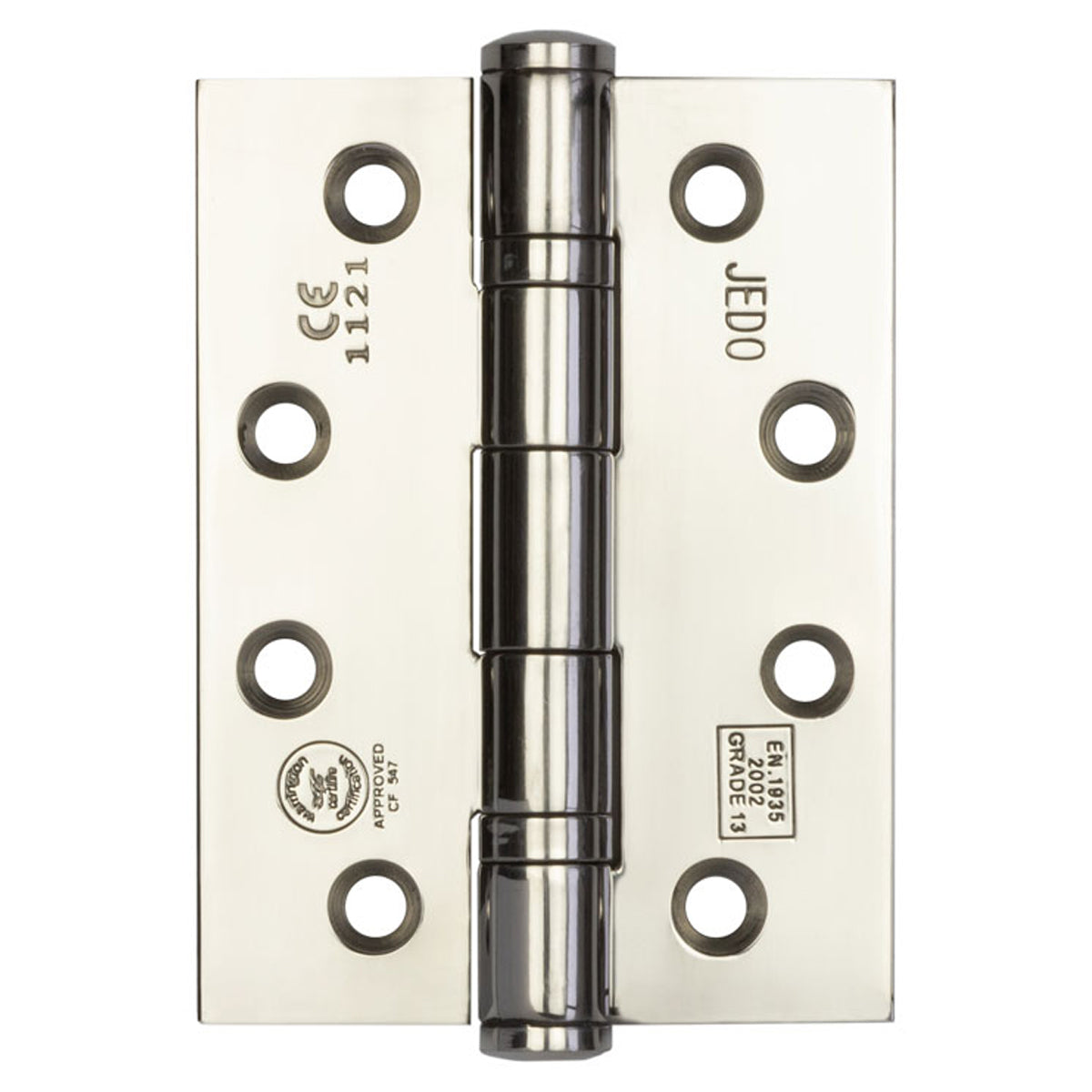 JEDO BALL BEARING HINGE+SCREWS G13 102x76x3 PSS J9507PSS