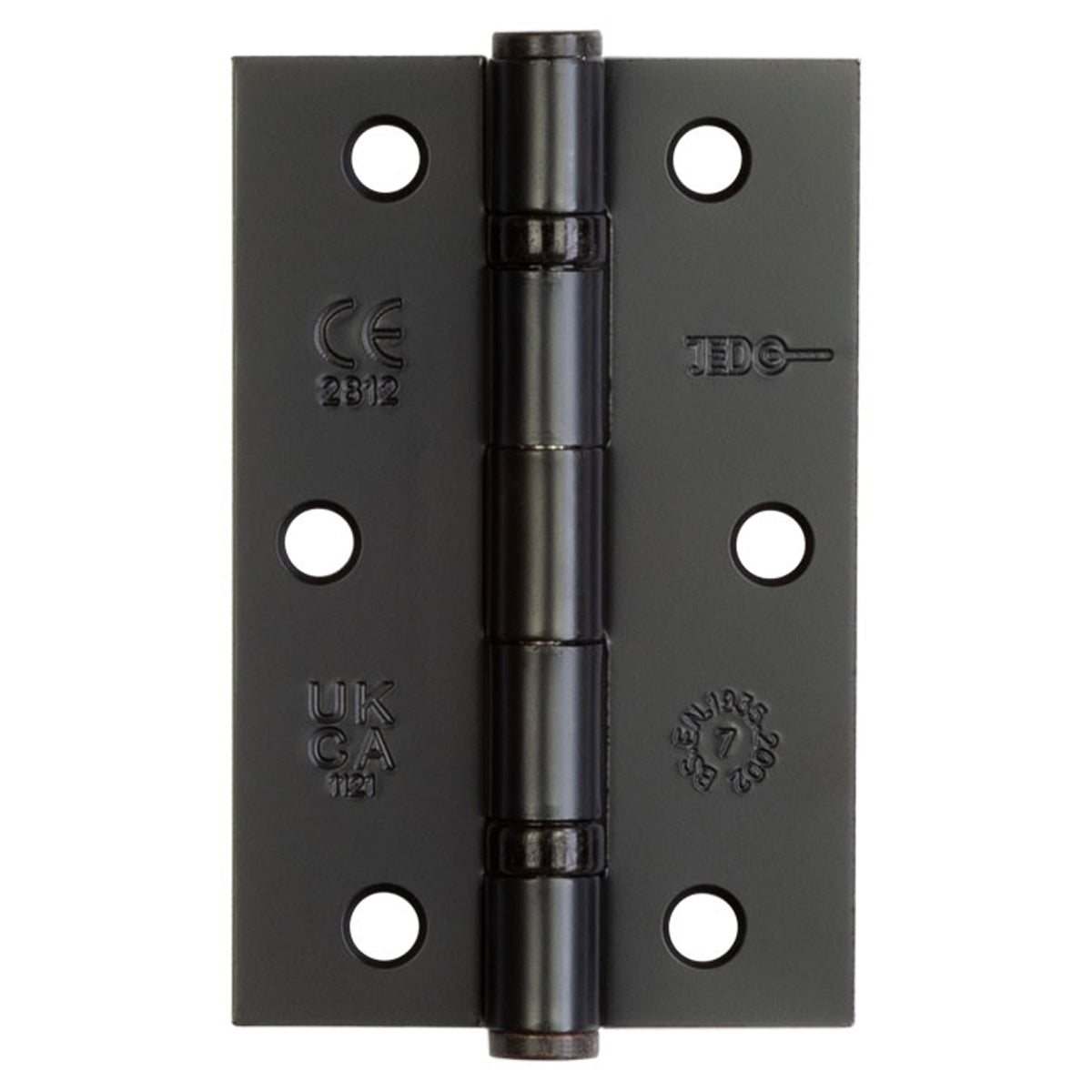 JEDO BALL BEARING HINGE 58x89x2 ST/BLK J8501BL