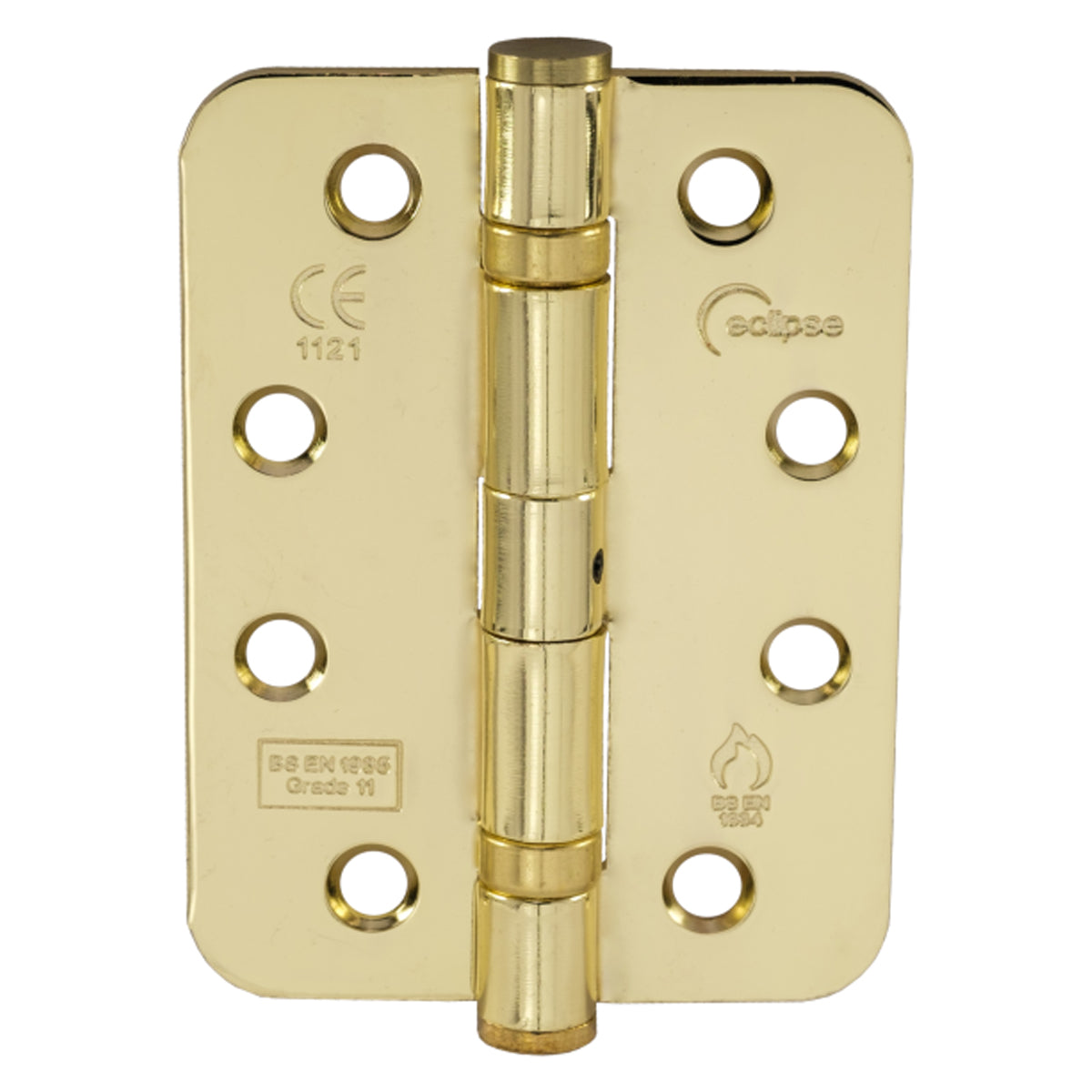 ECLIPSE MILD STEEL BALL BEARING HINGE RADIUS G11 102x76x2.7 PBR PR