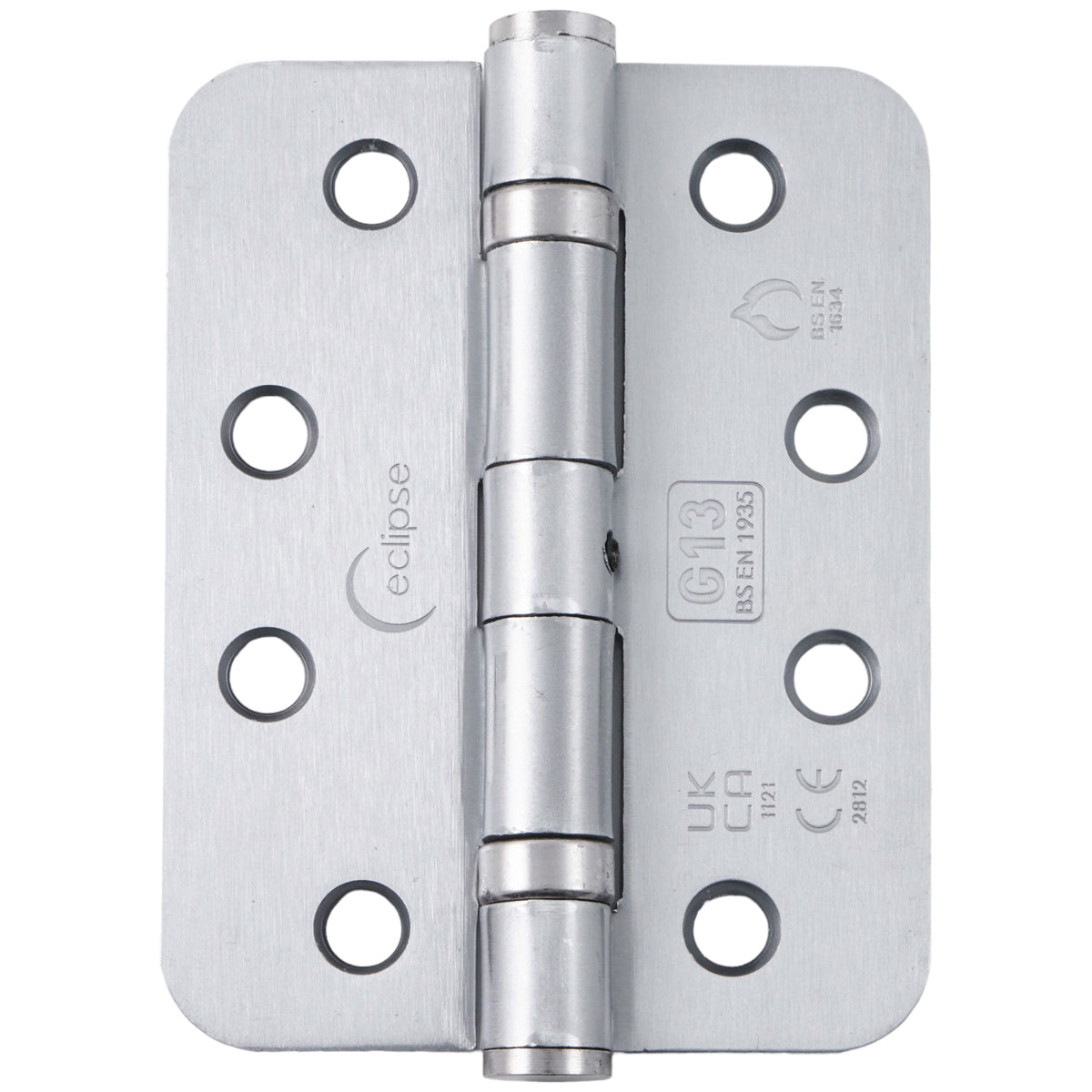 ECLIPSE MILD STEEL BALL BEARING HINGE RADIUS G13 102x76x2.7 SCP PR