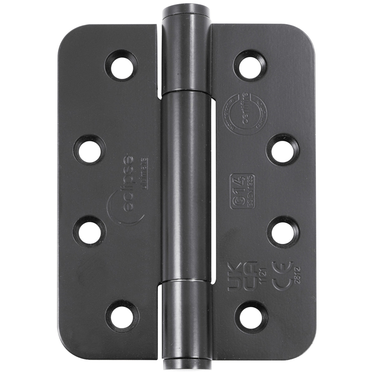 ECLIPSE CONCEALED BEARING HINGE RADIUS G14 102x76x3 MBK PR