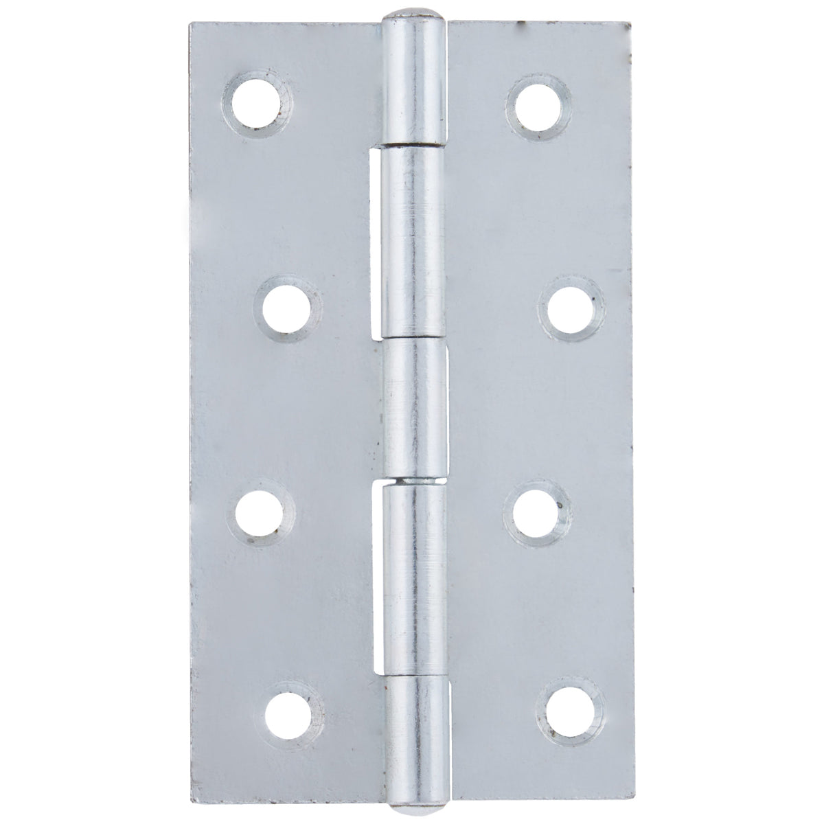 ECLIPSE STEEL NARROW PATTERN FIXED PIN BUTT HINGE 100 BZP PR