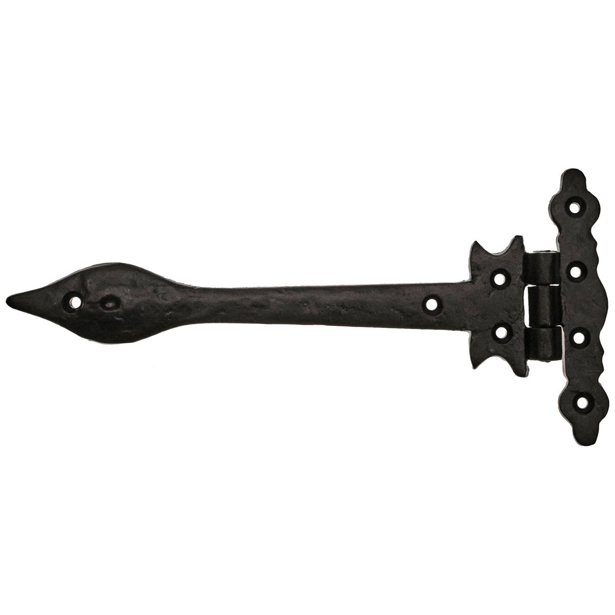 BLACK ANTIQUE LIGHT DUTY WORKING PATTERN HINGE 220 ABK PR