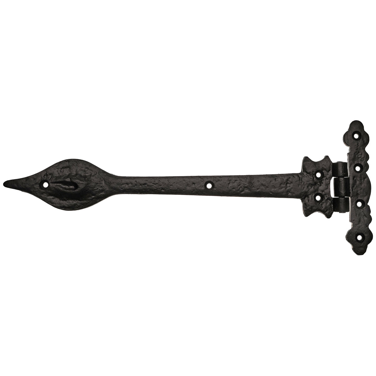 BLACK ANTIQUE LIGHT DUTY WORKING PATTERN HINGE 290 ABK PR