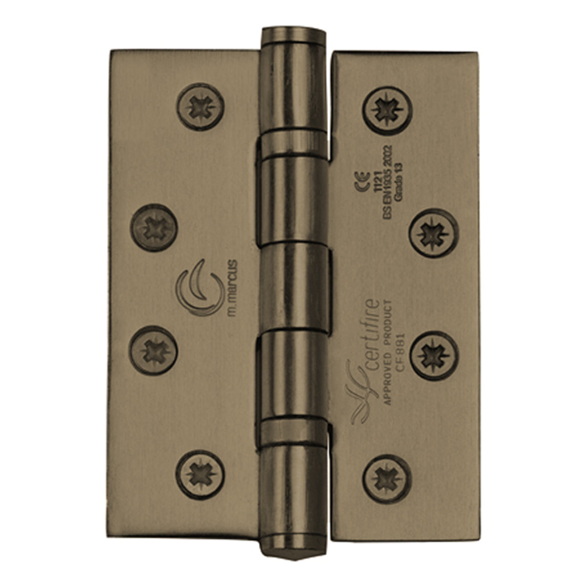 SS LINE HINGE 102x76 ABR by M MARCUS LTD