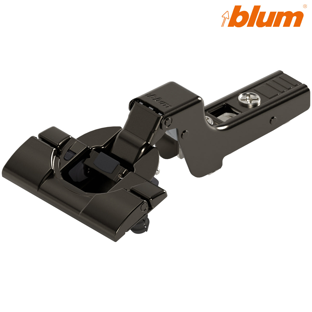 BLUM CLIP BLUMOTION HINGE 110deg INSET INSERTA ONYX