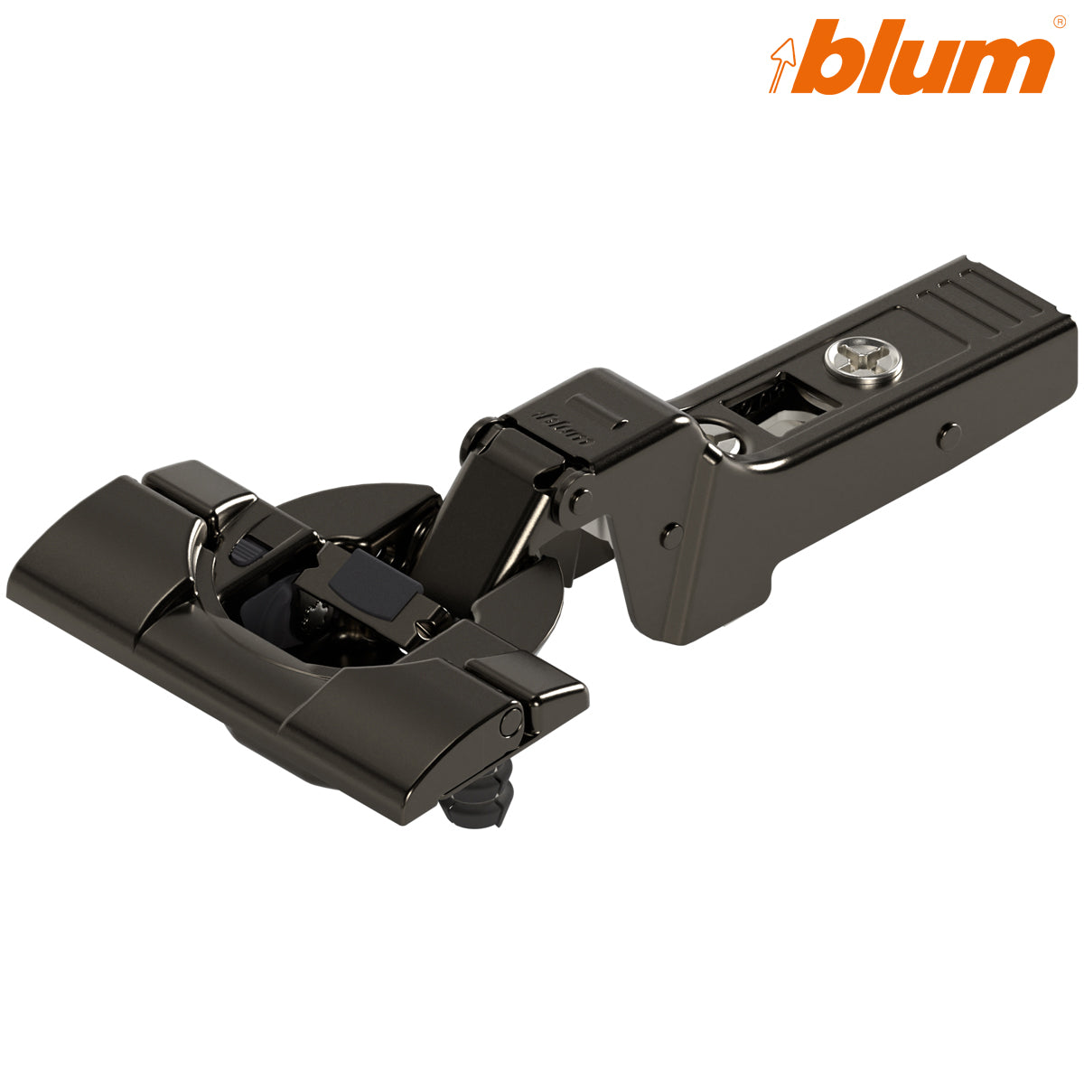 BLUM CLIP BLUMOTION PROFILE HINGE 95deg DUAL INSERTA ONYX