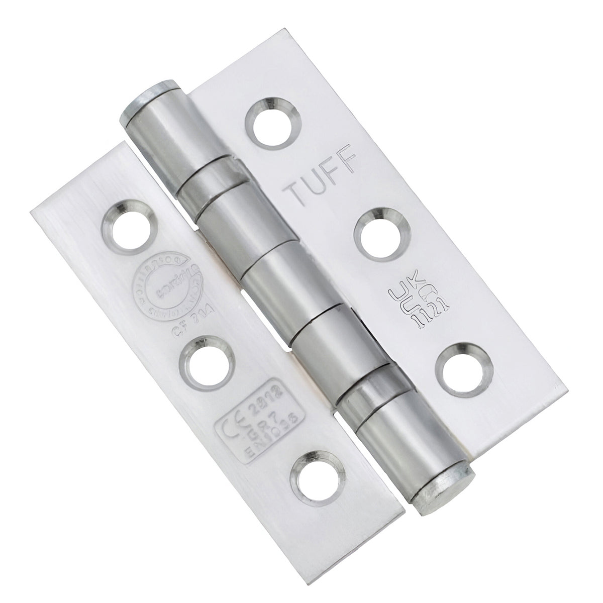 MILD STEEL BB BUTT HINGE CE7 76x3x50 SCP by Spira Brass