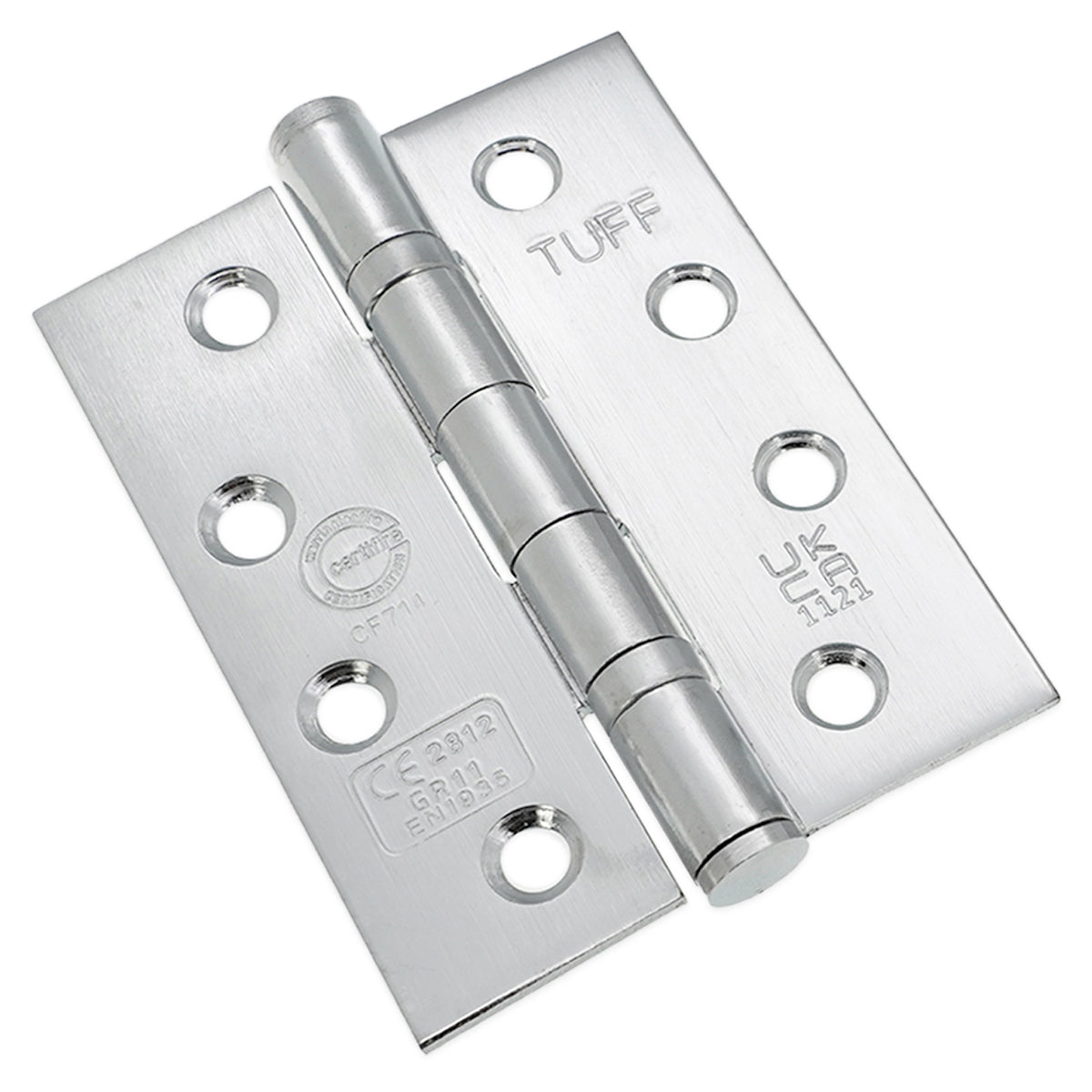 MILD STEEL BB BUTT HINGE CE11 100x3x76 SCP by Spira Brass