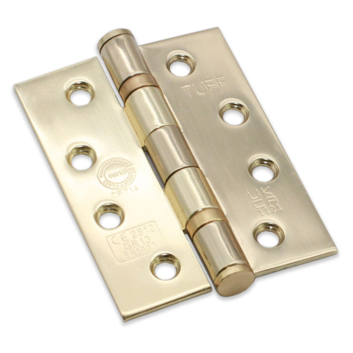 STAINLESS STEEL BB HINGE CE13 100x3x76 EBR by Spira Brass