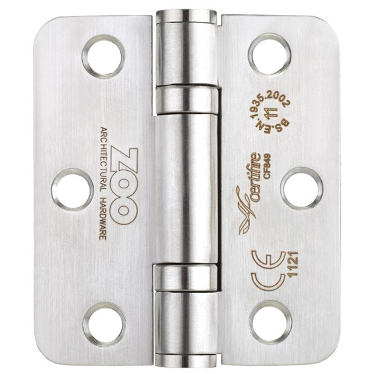 ZHS BB HINGE G11 76x67x2.5 SSS