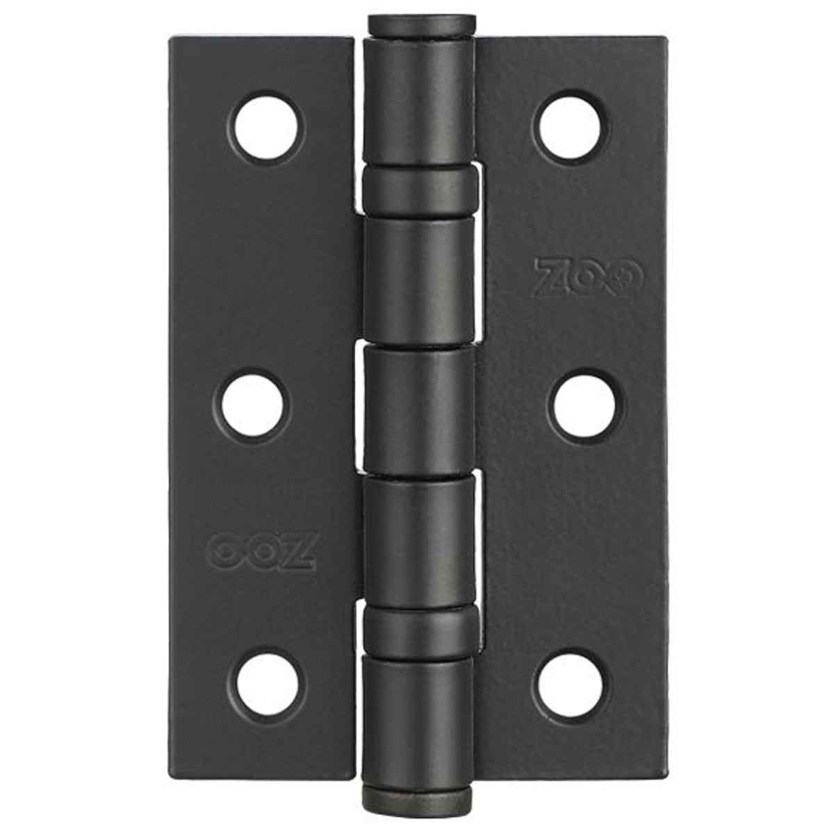 ZHS STEEL DOOR HINGE 76x50x2 BLK – HIZ1264E