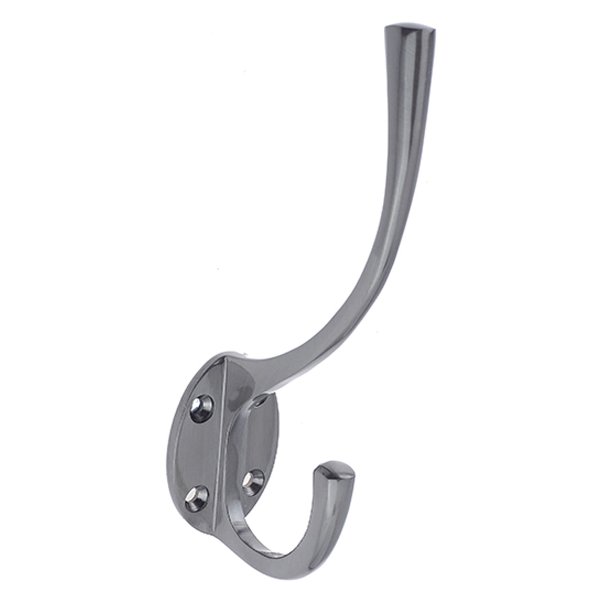 JEDO HAT+COAT HOOK SOLID 144x32x55 BRS/DBZ